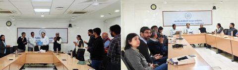 Seminar by Dr. J. R. Bhatt “Geopolitics of Climate Change - An Indian Perspective”