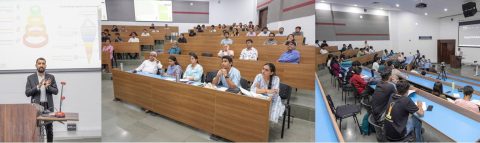 Seminar by Mr. Jaypalsinh Chauhan, Regional Network Coordinator for Asia at the UNEP Copenhagen Climate Centre